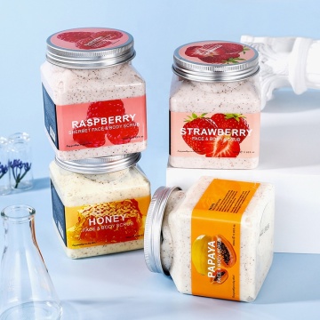 Heißer Verkauf von 350 ml Bio -Aloe Vera 24K Gold Honig für Holzkohle Kokos und Körperpeeling
