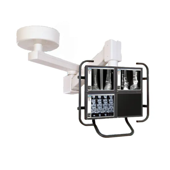 Hospital mechanical arm for display