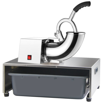 Commercial Snow Cone Maker - 100kg/hr Heavy Duty Smoothie Ice Crusher Machine