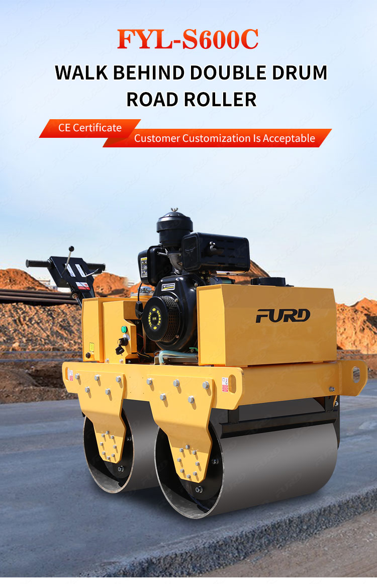 Vibratory road roller