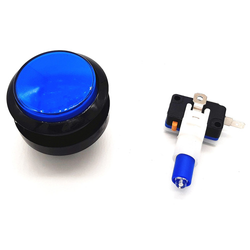 Medium Round Black Button Switch Game Machine Button