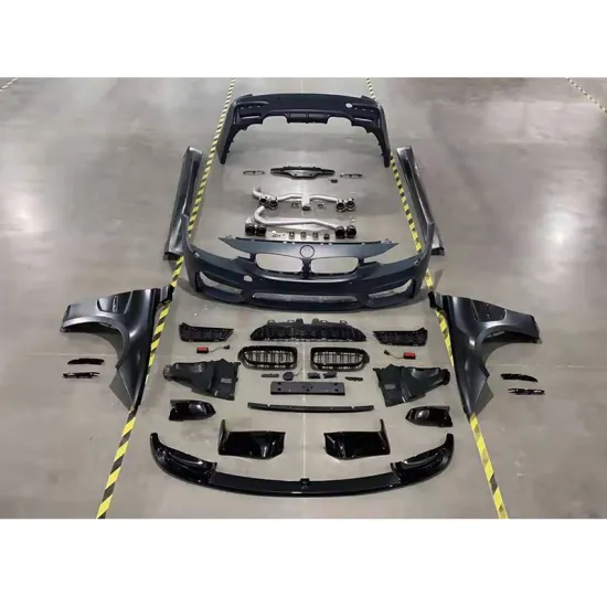 BMW 3 Series F30 F35 M3 Style Body Kit: Front Rear Bumper Grille Side Skirt Exhaust Tips Upgrade