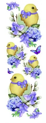 The Colorful Chick Sticker