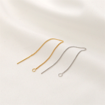 Accessoires de boucles d'oreilles en forme d'escargot à l'ancienne