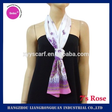 fashion office ladies tie scarf mini bow ties multi-function