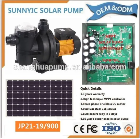 solar swimming pool pump