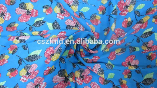 silk fabric, floral georgette chiffon fabric