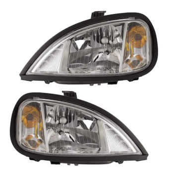 Freightliner Columbia Left and Right Pair Set Headlamps A06-51041-000/A06-51041-001
