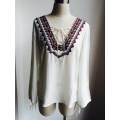 Viscose Cotton Embroidery Blouse