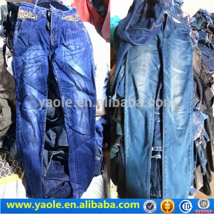 china shop containers of used women braces jeans