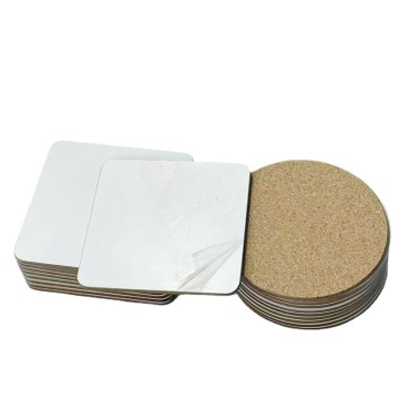 Wholesale Custom Printed Sublimation Coasters with Cork Back - Factory Outlet