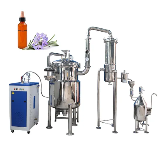 Vetiver Vanilla Essential Oil Extraction Machine Anise Essential Oil Distillation Machine