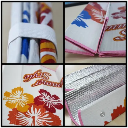 Printing brand sun shade curtain eye shade