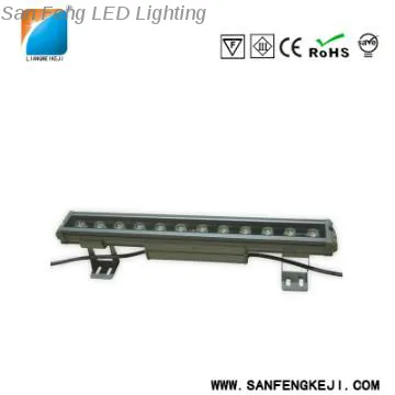 DMX512 Profession Design 12w  LED Wall Washer Light