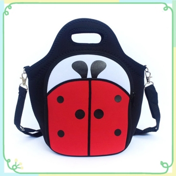 Screen Printed Insulated Neoprene Lunch Tote Cooler Bag