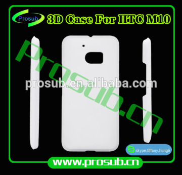 3d sublimation diy blank cell phone case cover skin for Prosub-HTC M10