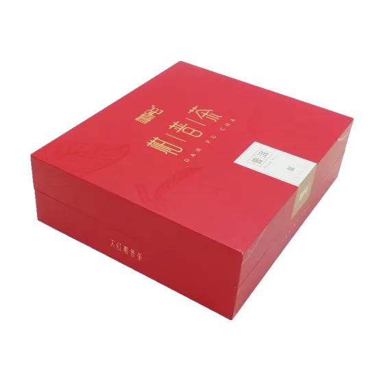 Paper book shape tea packaging box