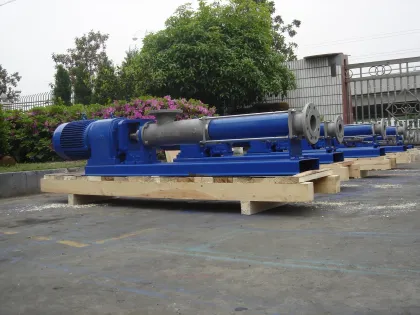 Progressive Cavity Helical Rotor Mono Screw Pumps for Mud - Netzsch MONO Seepex Allweiler