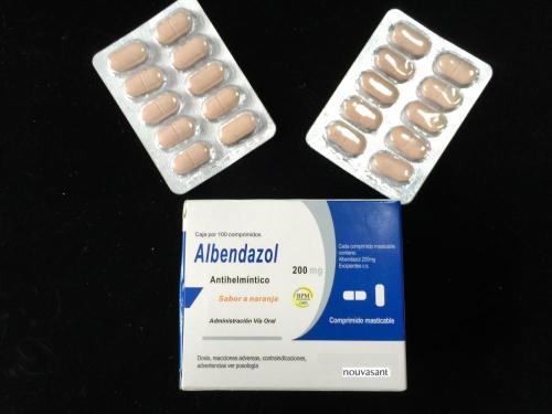 Albendazol Tableta masticable 200 mg CP