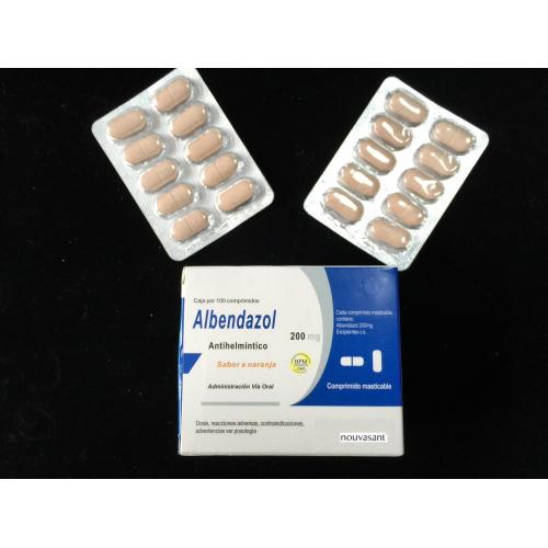 Albendazol Chewable Tablet 200mg CP