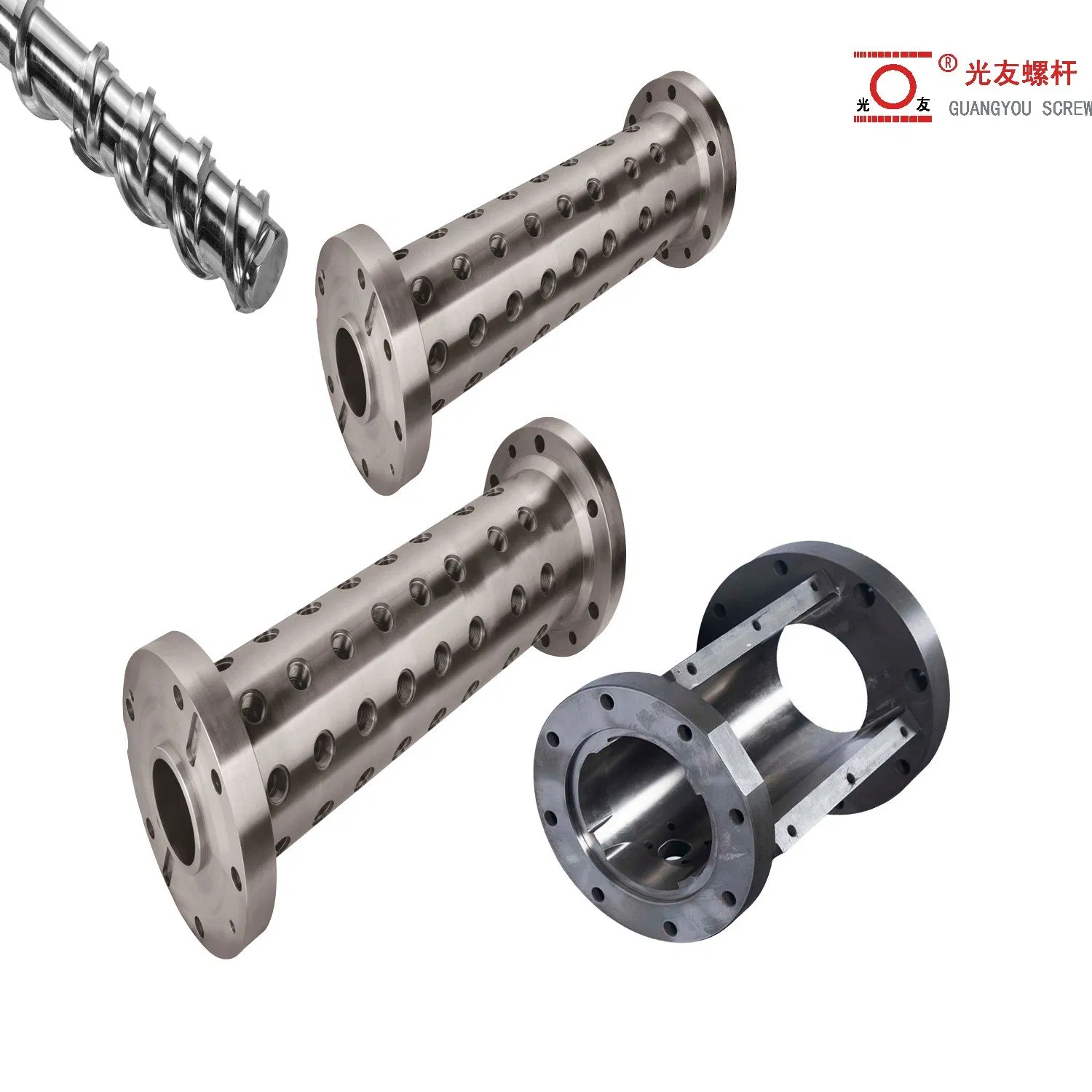 ISO Certified Rubber Machine Bimetallic Screw at Barrel Spare Parts