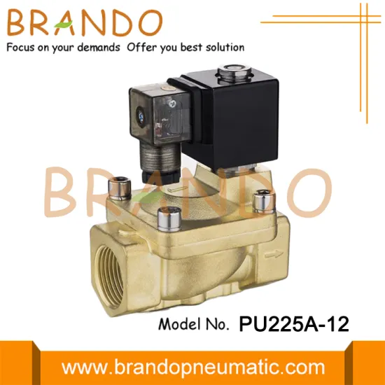 PU225A-12 1 1/4'' Shako Type 2/2 Way Solenoid Valve 24V