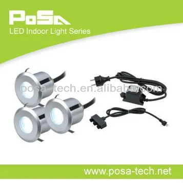 indoor outdoor led deck light set led recessed light (PS-DL-LED018)