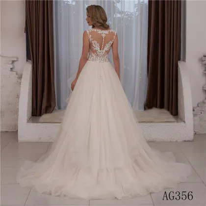 Crystal Design Bridal Gown Champagne Prom Dress Mermaid bridal wedding dress