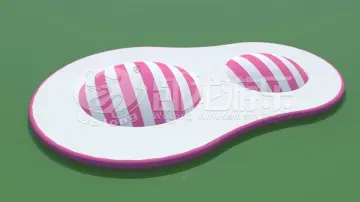 Children's Fun water games entertainment Water jumping cloud