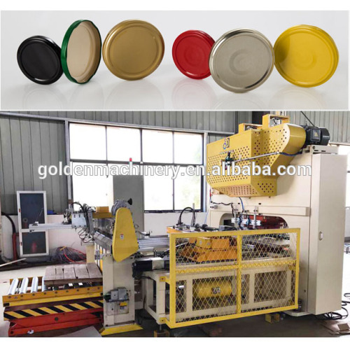 CKO Cap Machinery Twist off Lug Cap SKO Flat Cap Machines Factory