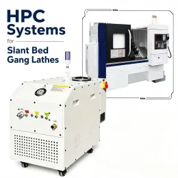 High Speed Gang Tool Slant Bed CNC Lathe