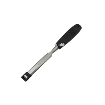Royal Sino Top Quality Fully Ground Black Plastic Handle Wooden Chisel
