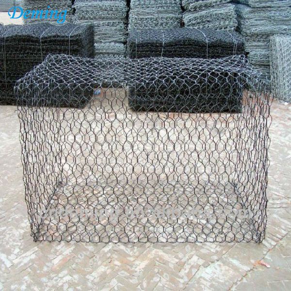 Hot Dip Galvanized Woven Gabion with Hexagonal Shape