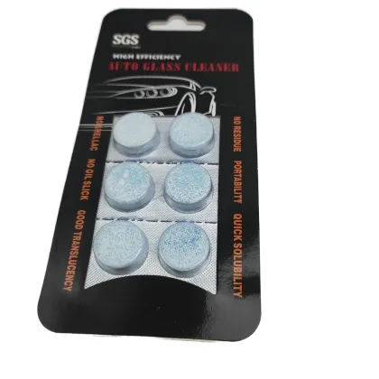 Effervescent Tablet Wiper Essence for Automotive Car Washer Cleaner Supplies
