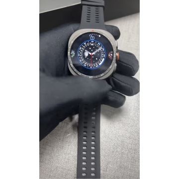 Reloj inteligente mejorado de aleación de zinc W9 con cristal de zafiro y llamada Bluetooth, reloj deportivo