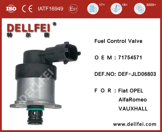 Fuel Pump Pressure Regulator Control Valve Used for AlfaRomeo/Fiat/OPEL/VAUXHALL 71754571
