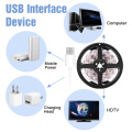1M-5M Makeup Mirror Light Led Motion Sensor Lamp USB 5V Dressing Table Bathroom Lamp Tape Led Vanity Mirror Make Up Light Strip