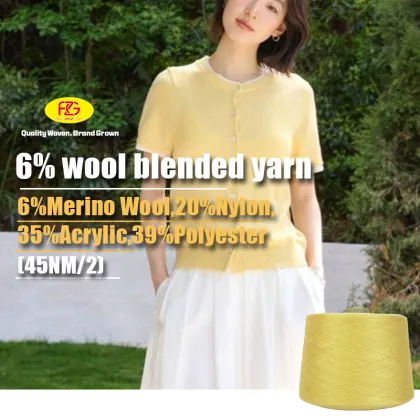 Soft Wool Blend Yarn for Cozy Knitting Projects