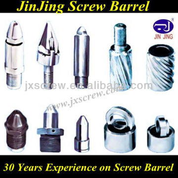 Accessory of Screw and Barrel for Injection Machines