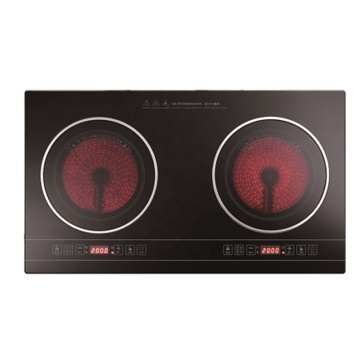 Two Burner Cheap Induction Cooktop for Chafing Dishes, Hotpots, BBQ, and Barbecue