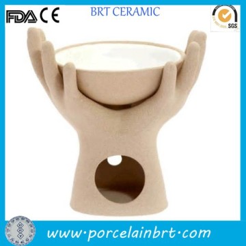Ceramic Hand Shape Scented Oil Burner