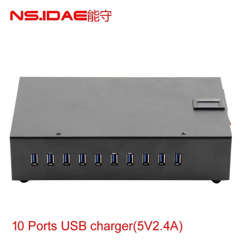 10 Port USB Charging Stations