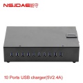 10 stations de charge USB Port