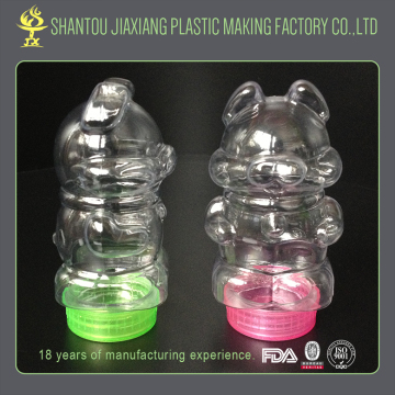 Guangzhou small size empty plastic cookie bottle