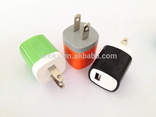 Factory wholesale 5V universal wall charger with 1.5 output USB travel charger for Table PC smartphone