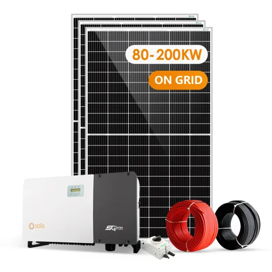 80kW-200kW On-Grid Solar Panel Power Systems