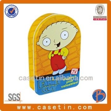 custom high printing boxes wholesale/Recycled metal tin can