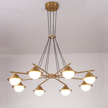 Brass Mini Raindrop Shape Pendant Light for European Indoor Lighting