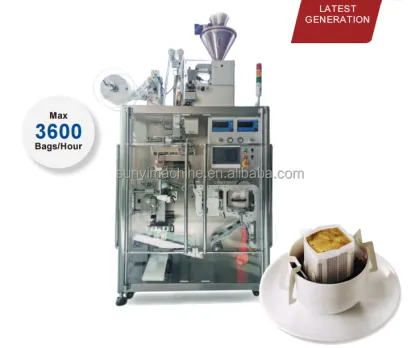Portable Coffee Filter Paper Bag Hanging Ear Coffee Bag Filling Packing Machine
