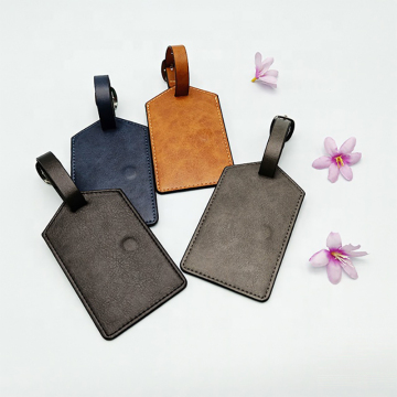 Custom Leather Luggage Tags for Travel Accessories